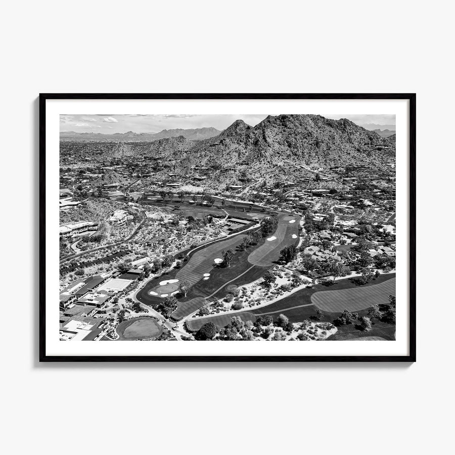 Scottsdale Photo Poster, framed poster mockup, white border