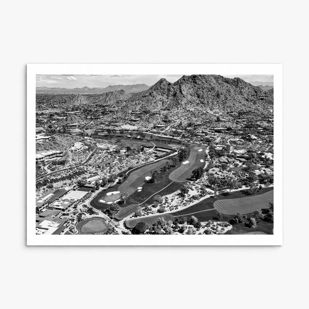 Scottsdale Photo Poster, print only (unframed), white border