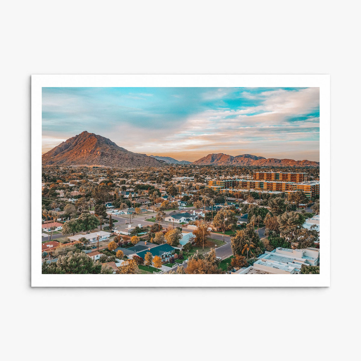 Scottsdale Photo Poster, print only (unframed), white border