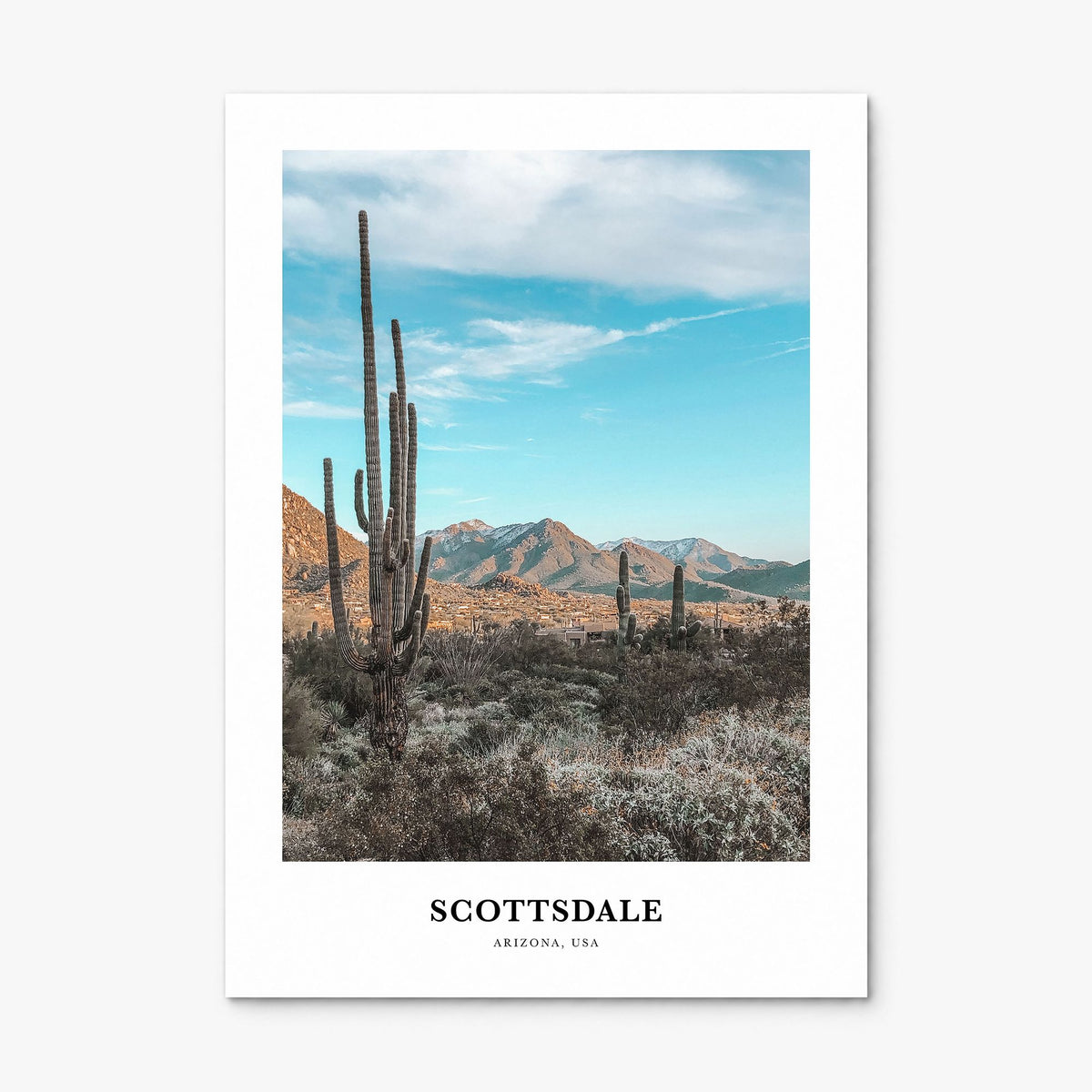 Scottsdale Classic Poster, print only (unframed)