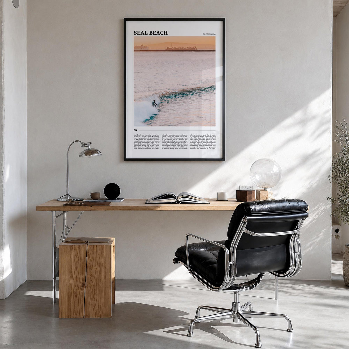 Seal Beach Travel No 1 Poster