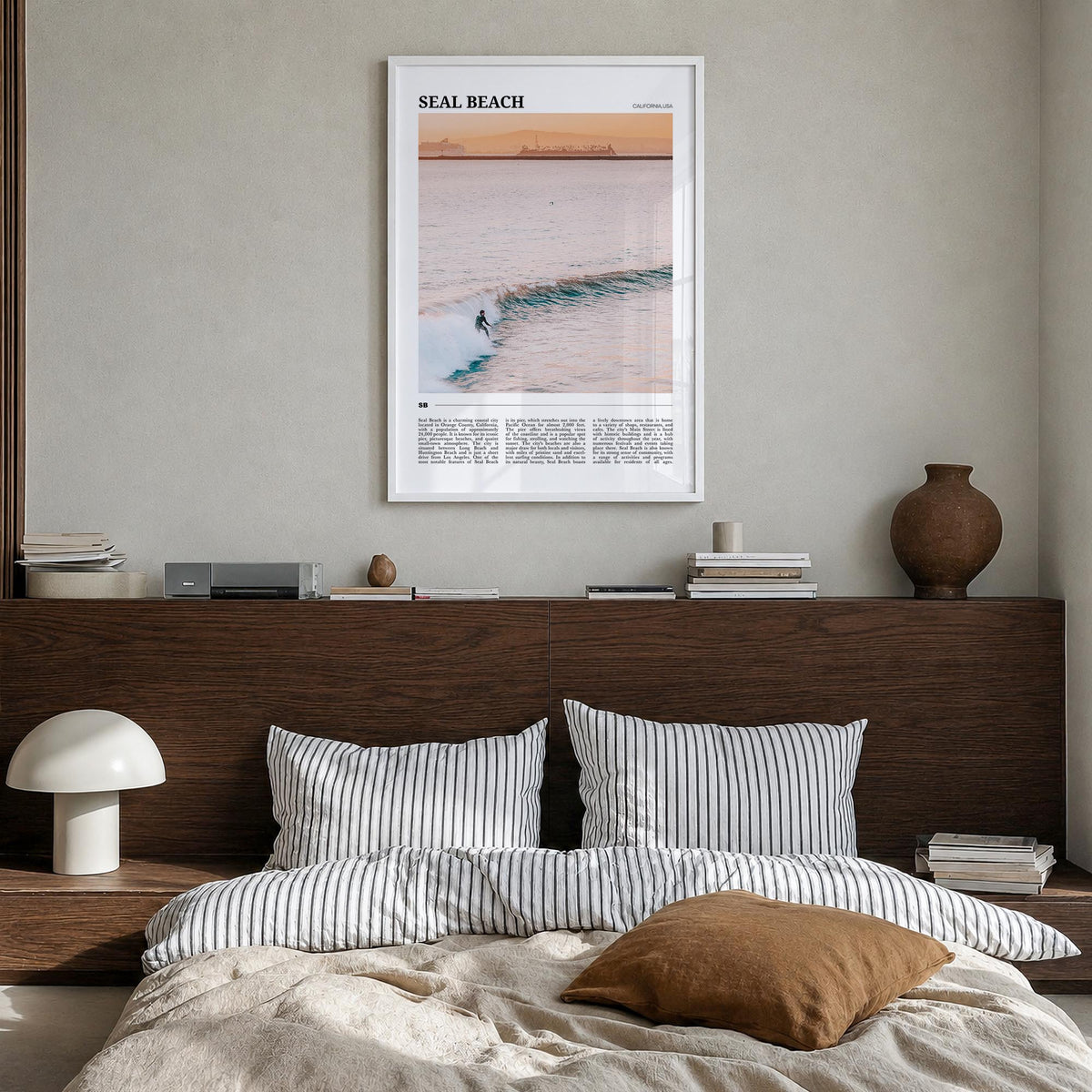 Seal Beach Travel No 1 Poster