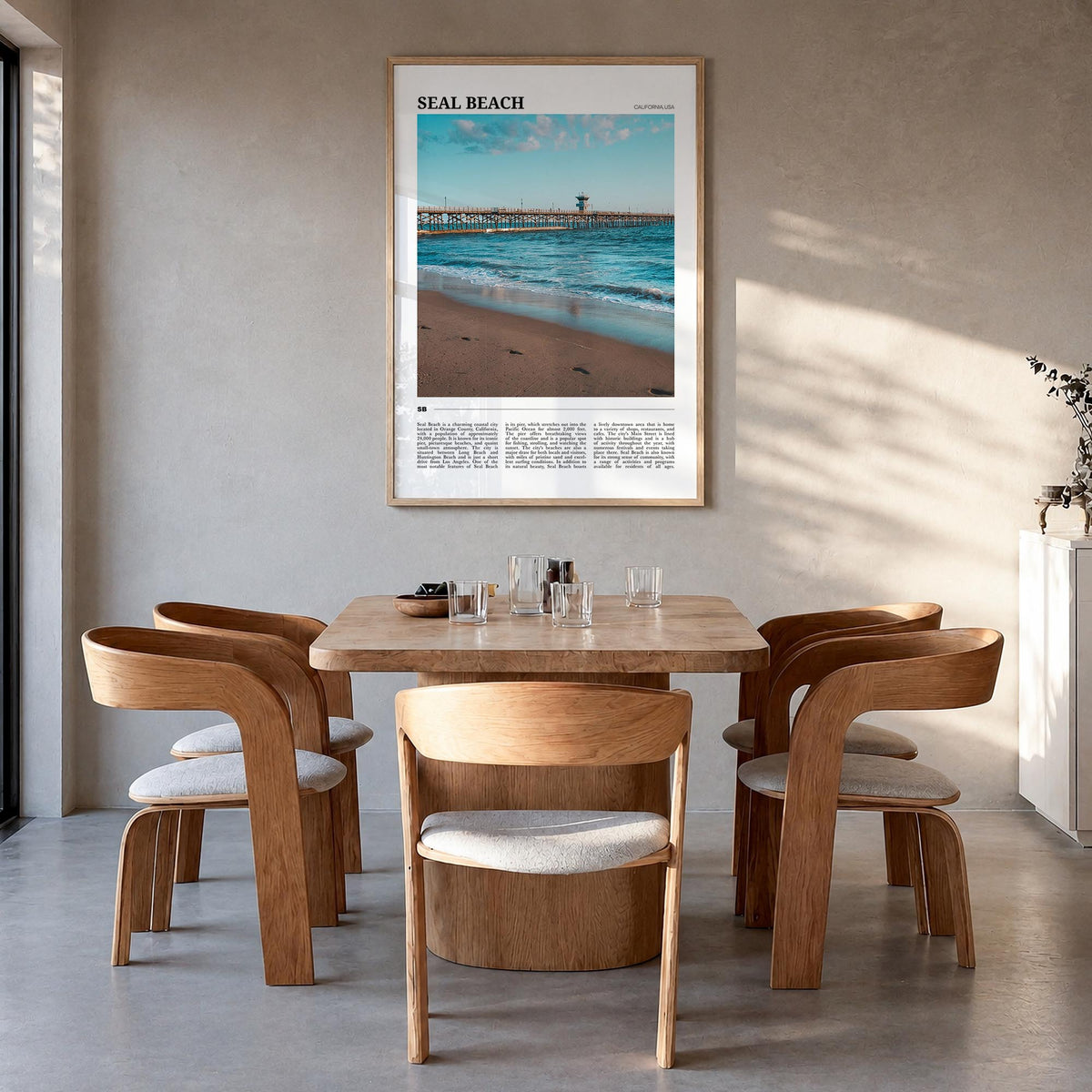 Seal Beach Travel No 2 Poster