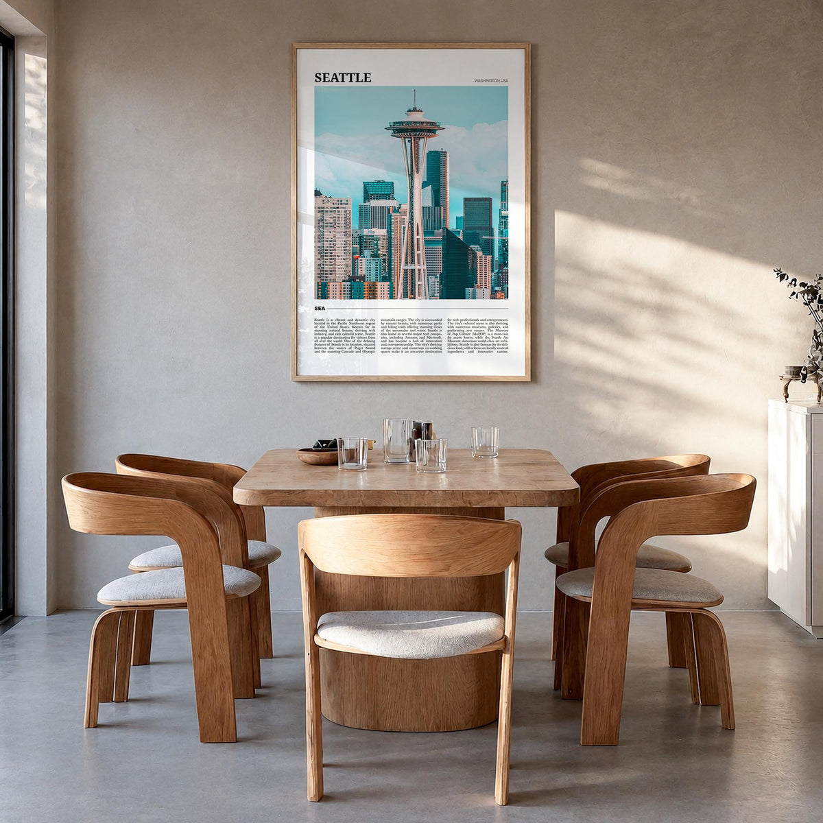Seattle Travel No 3 Poster