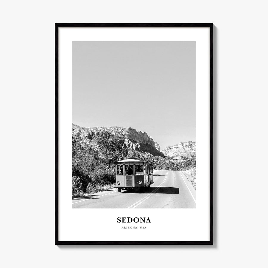 Sedona Classic Poster, framed poster mockup