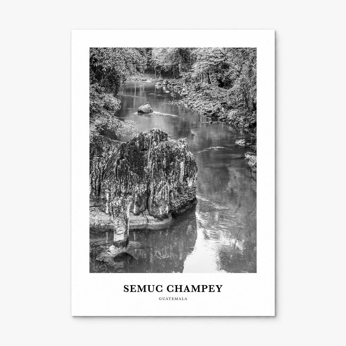 Semuc Champey Classic Poster, print only (unframed)