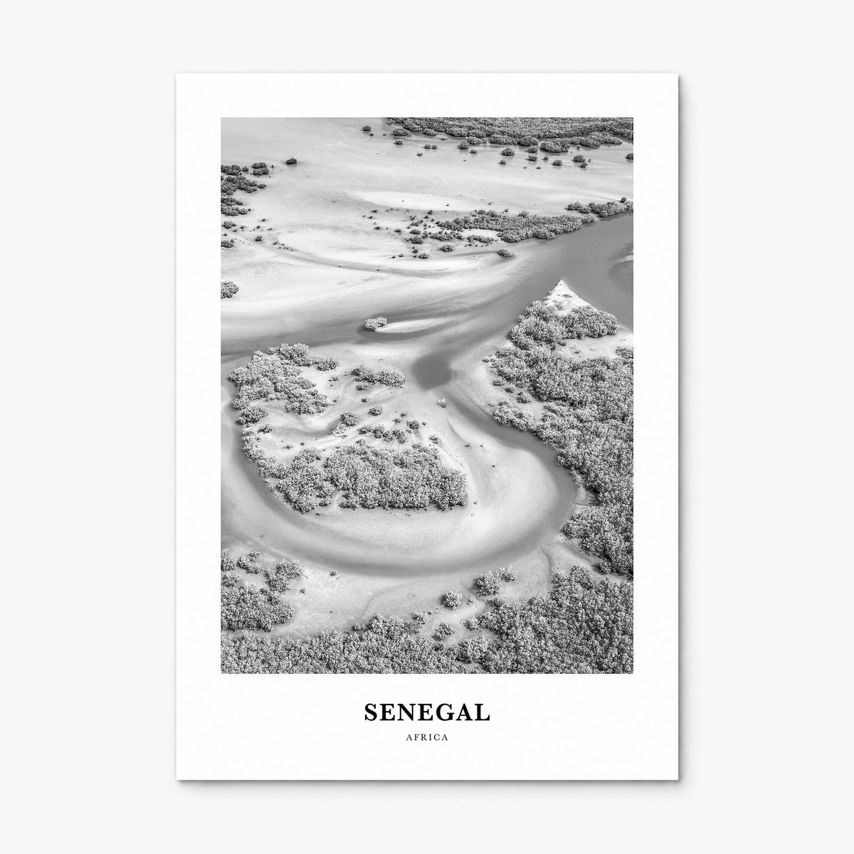 Senegal Classic Poster, print only (unframed)