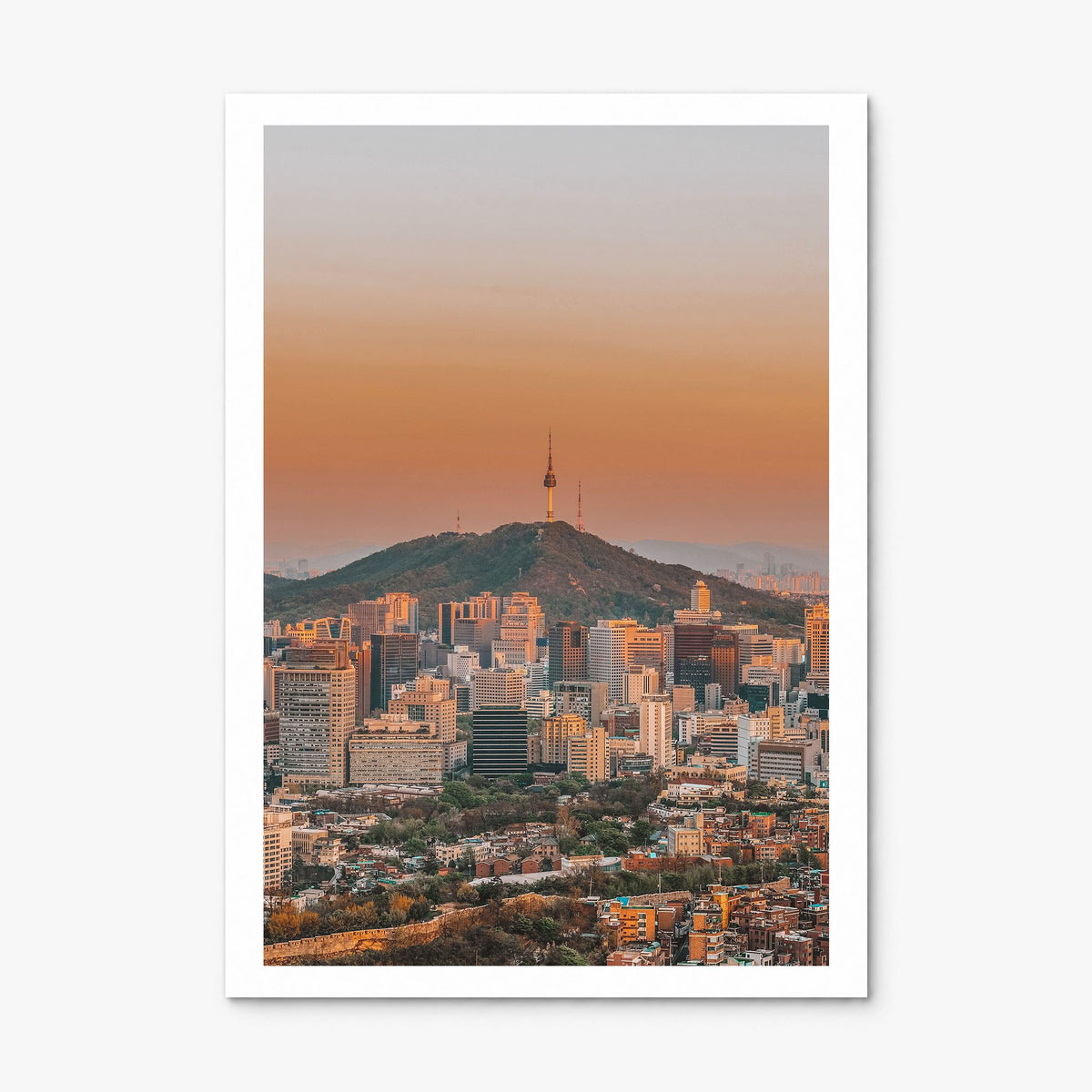 Seoul Photo No 1 Poster, print only (unframed), white border