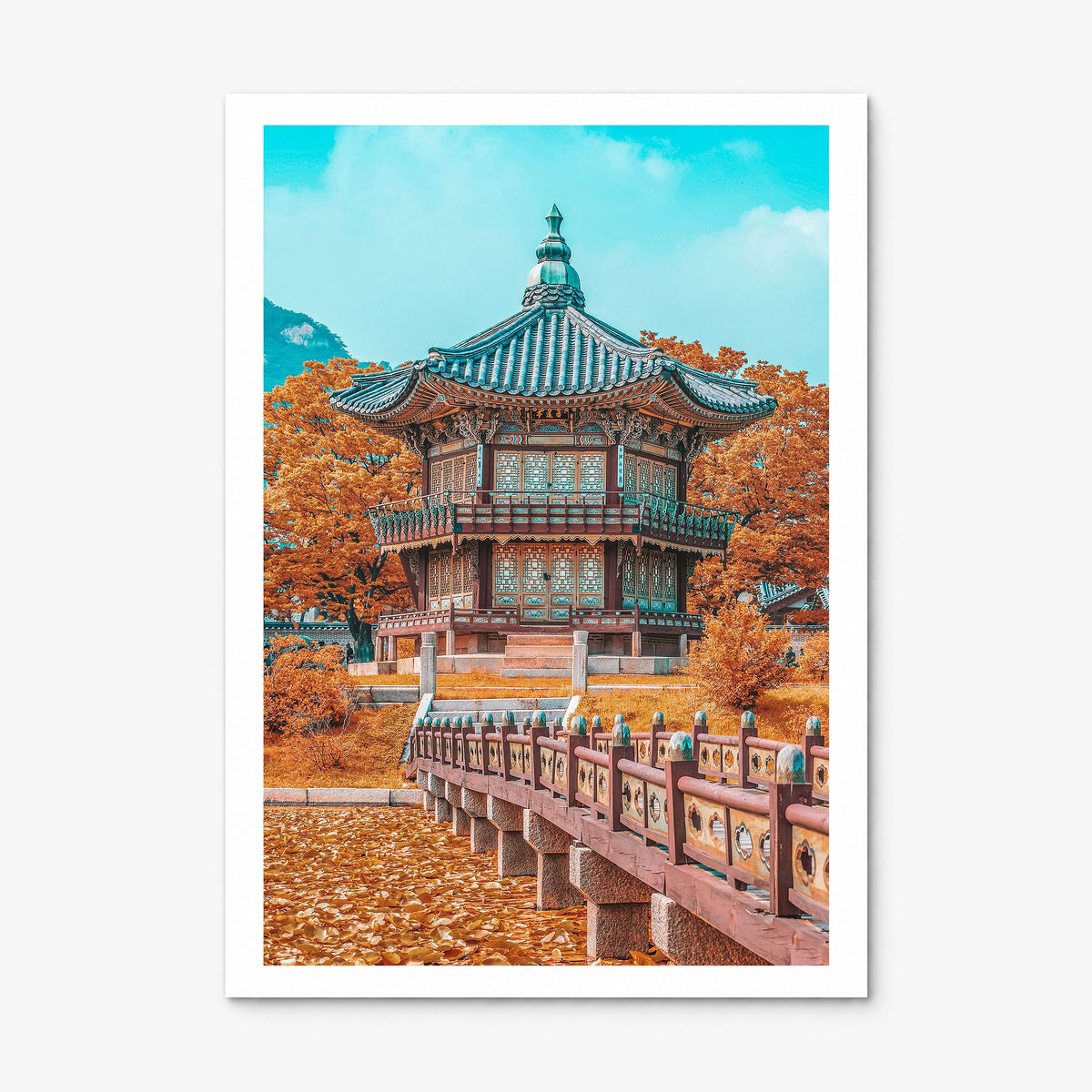 Seoul Photo No 2 Poster, print only (unframed), white border