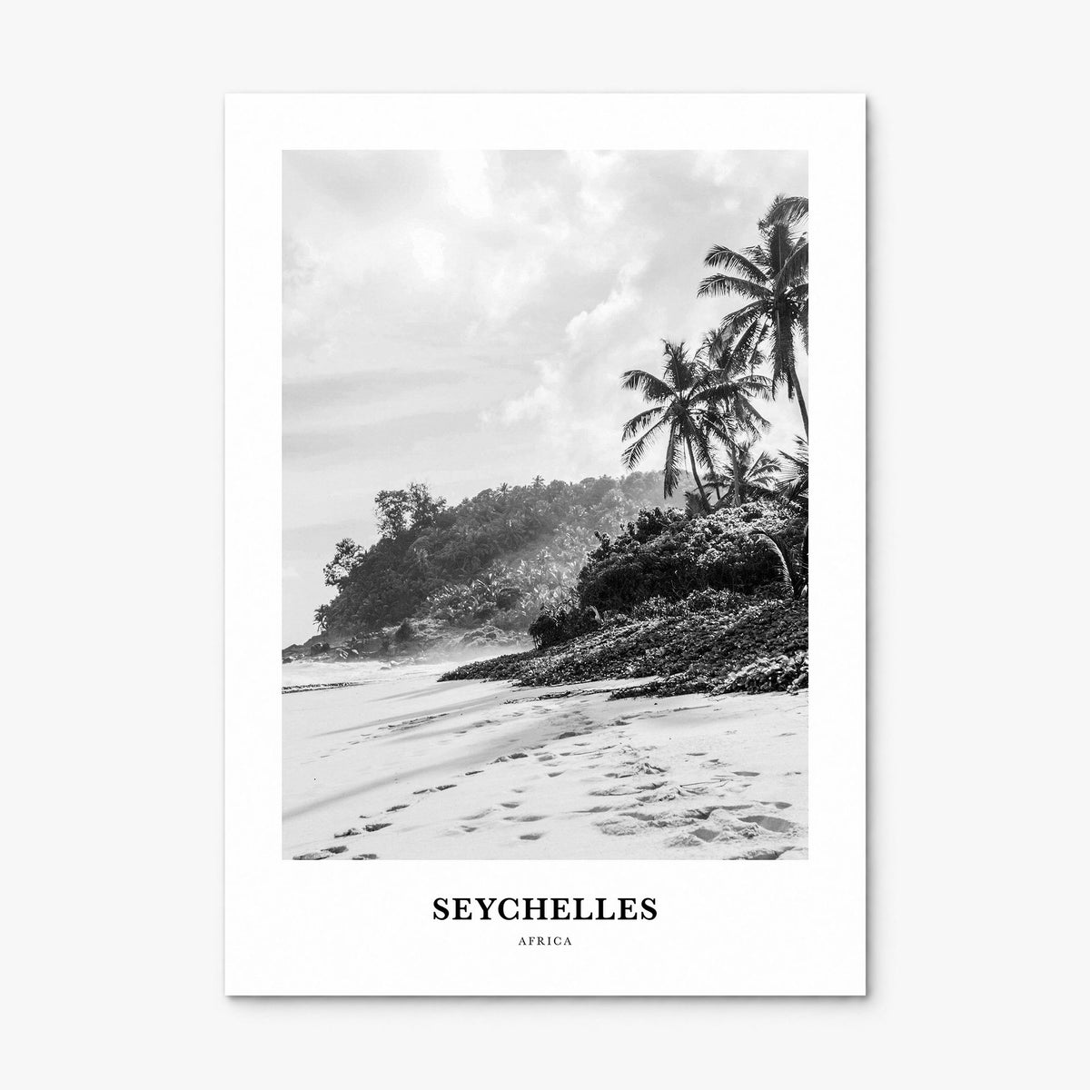 Seychelles Classic Poster, print only (unframed)