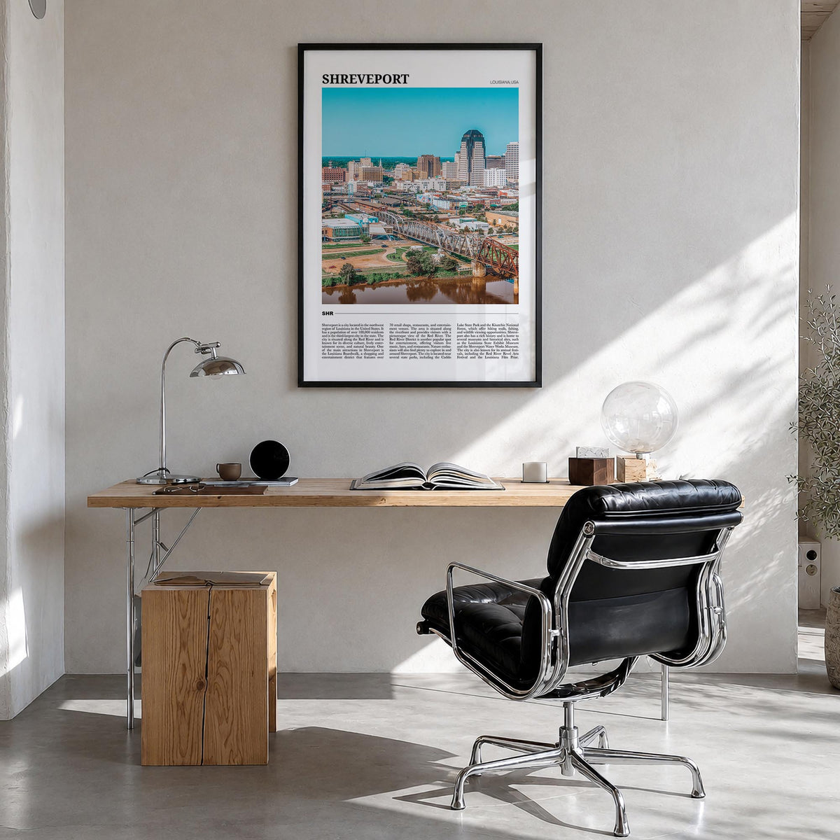 Shreveport Travel Poster
