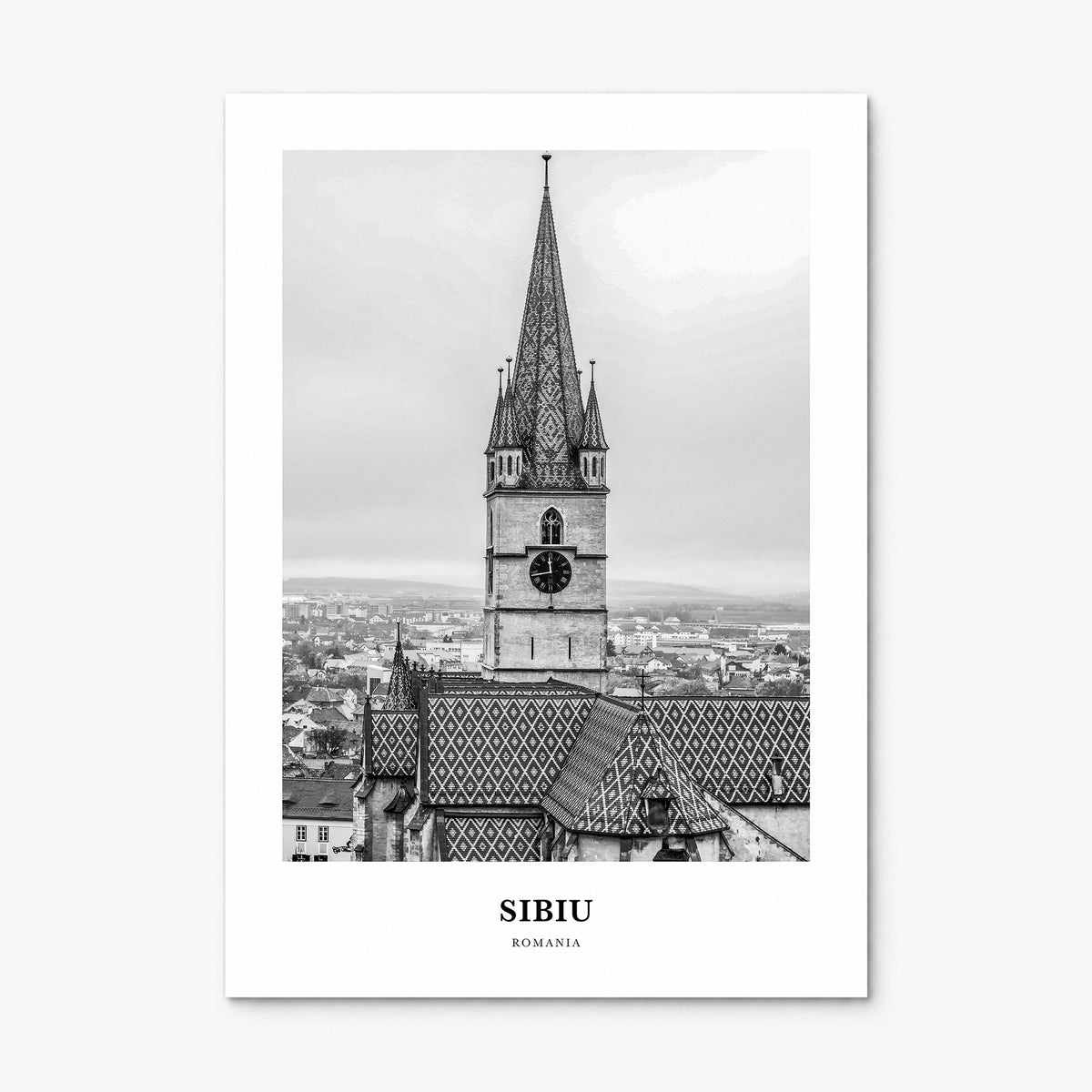 Sibiu Classic Poster, print only (unframed)