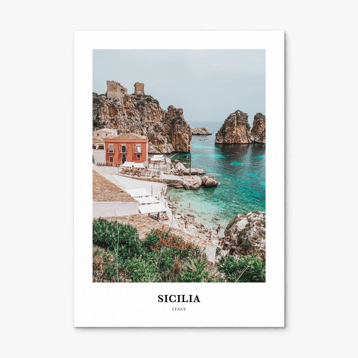 Sicilia Classic Poster, print only (unframed)