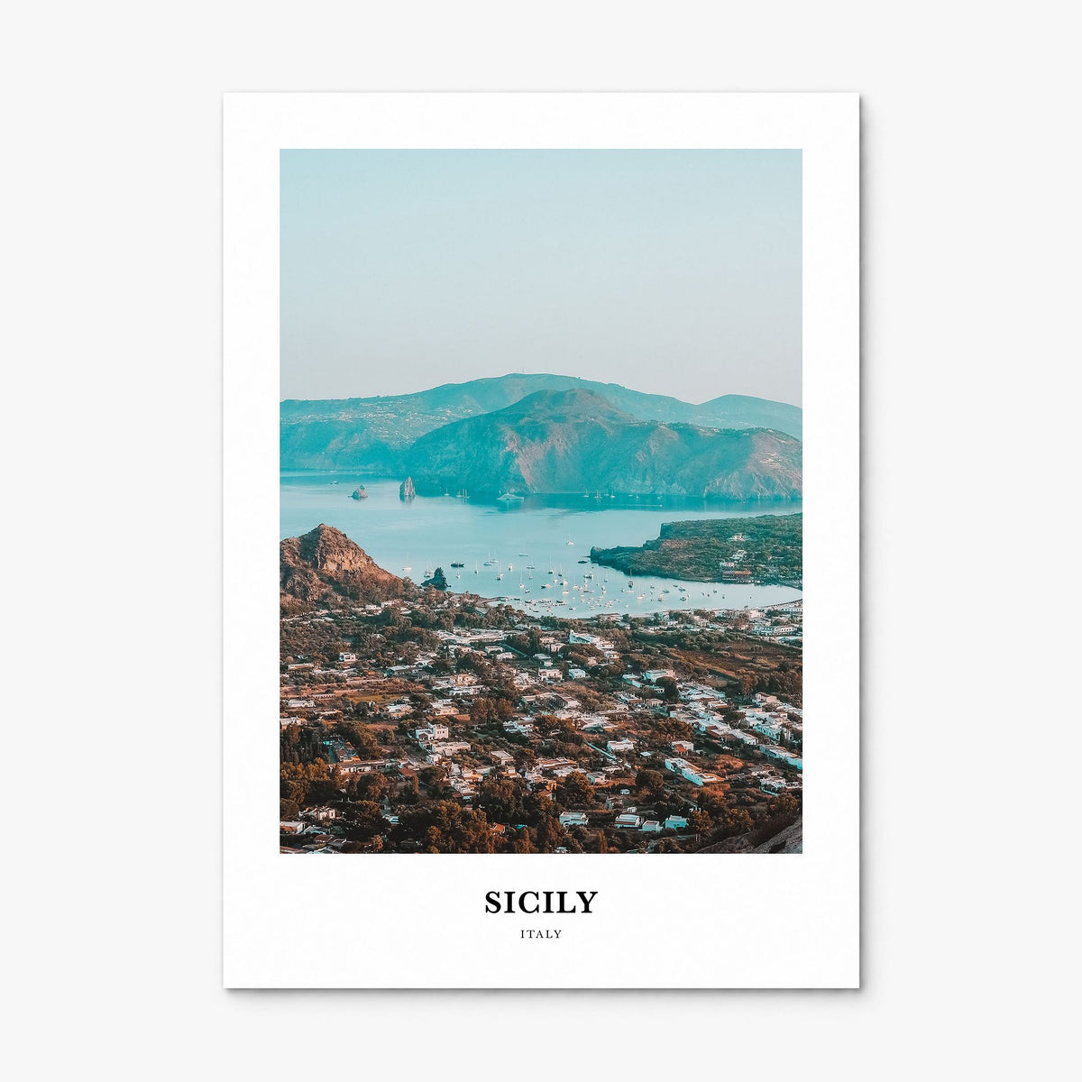 Sicily Classic Poster, print only (unframed)