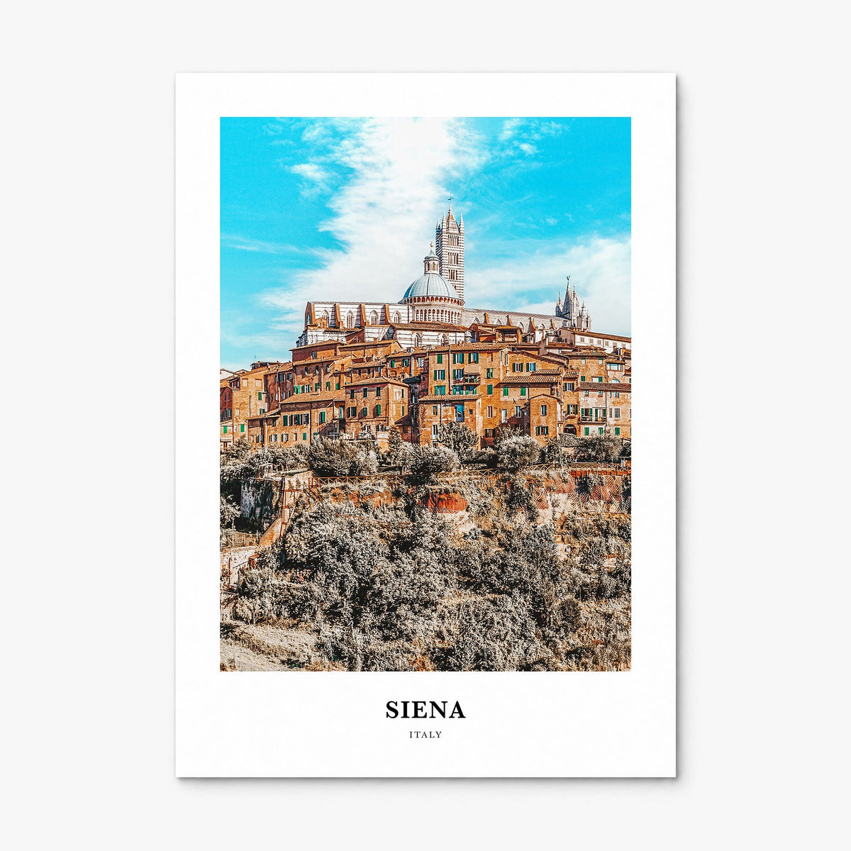 Siena Classic Poster, print only (unframed)