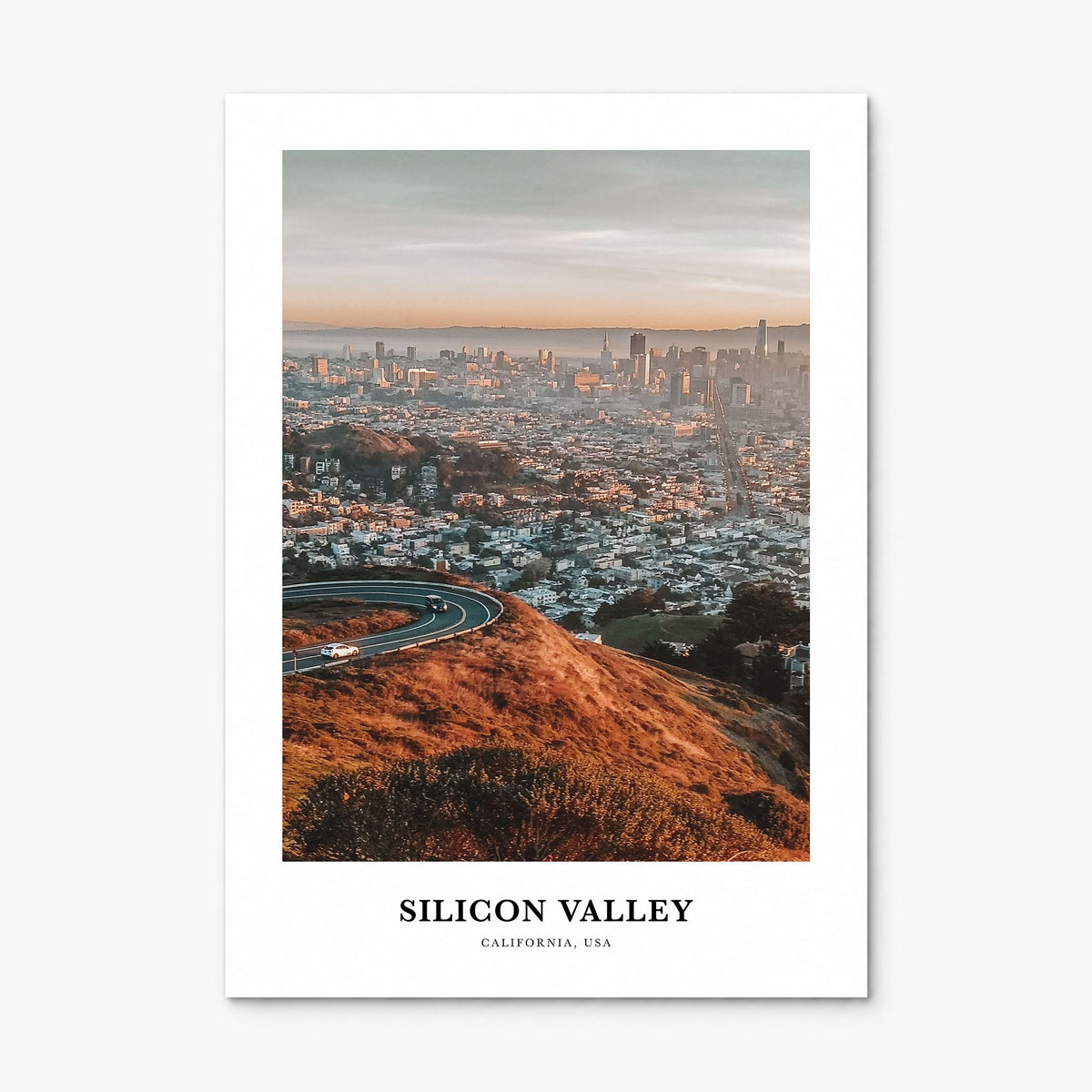 Silicon Valley Classic No 3 Poster, print only (unframed)