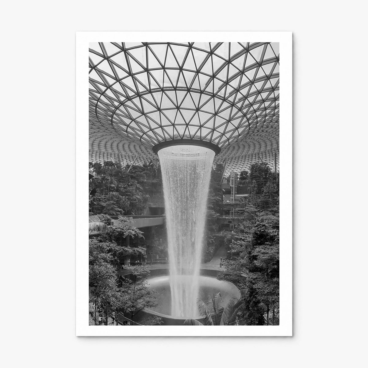 Singapore Photo No 2 Poster, print only (unframed), white border