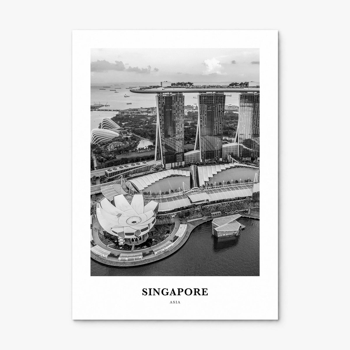 Singapore Classic No 3 Poster, print only (unframed)