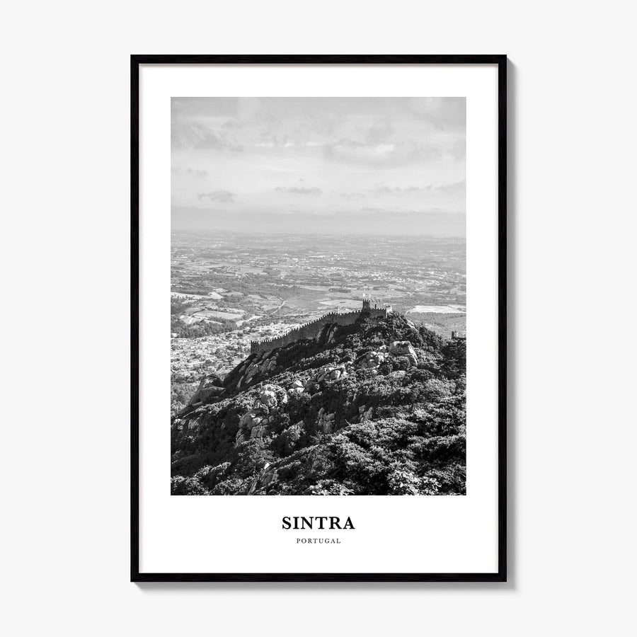 Sintra Classic Poster, framed poster mockup