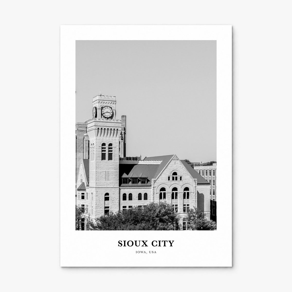 Sioux City Classic Poster, print only (unframed)