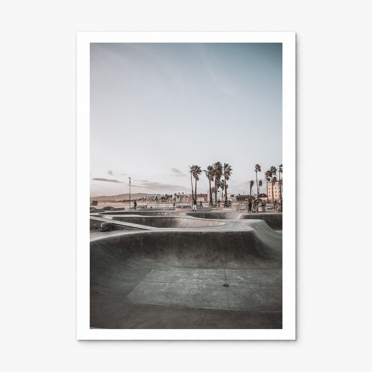 Skatepark Photo No 2 Poster, print only (unframed), white border