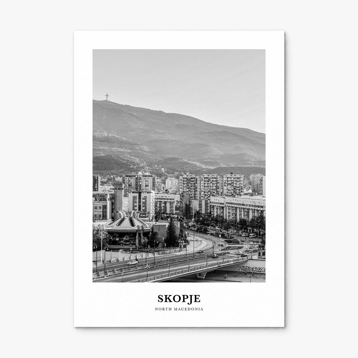 Skopje Classic Poster, print only (unframed)