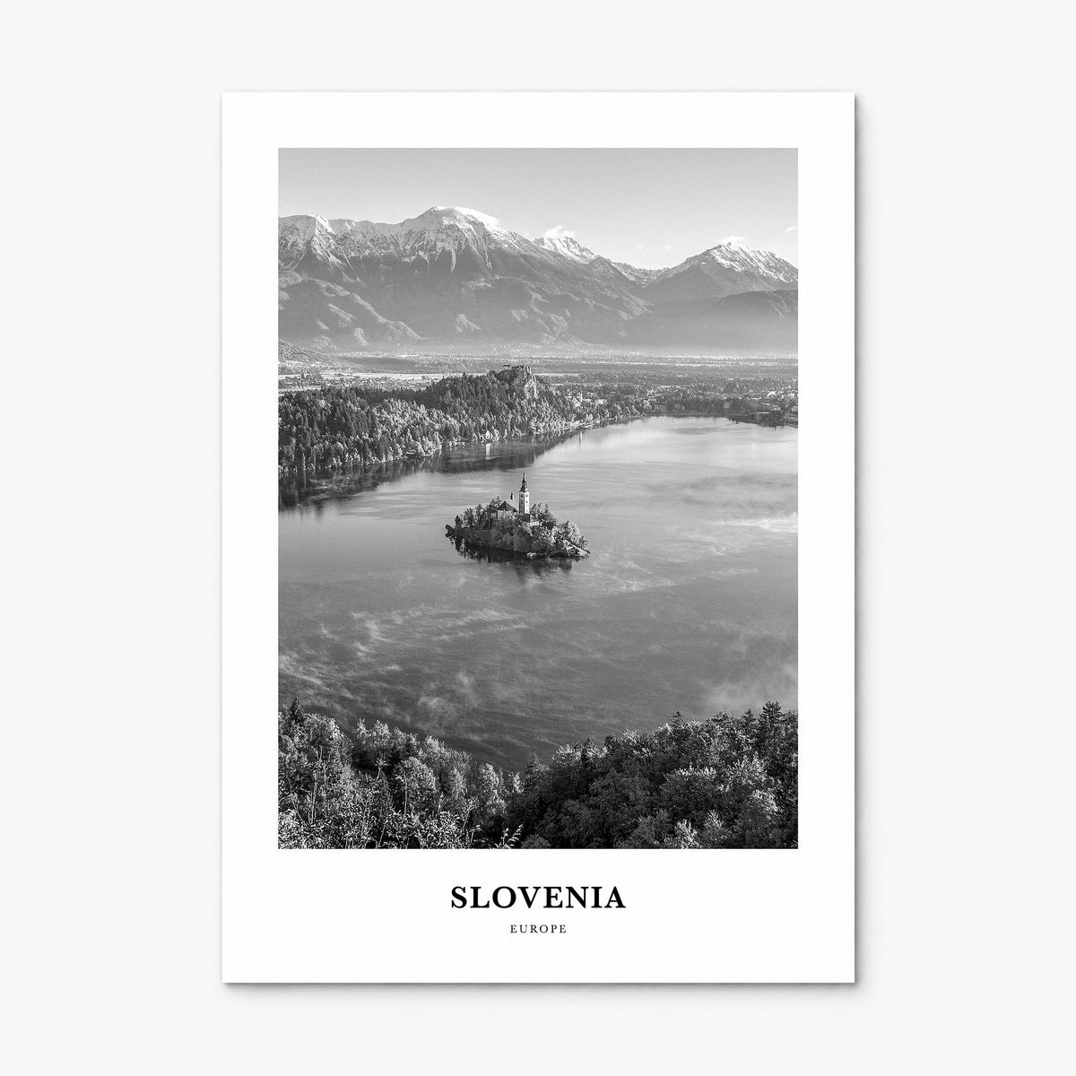 Slovenia Classic Poster, print only (unframed)