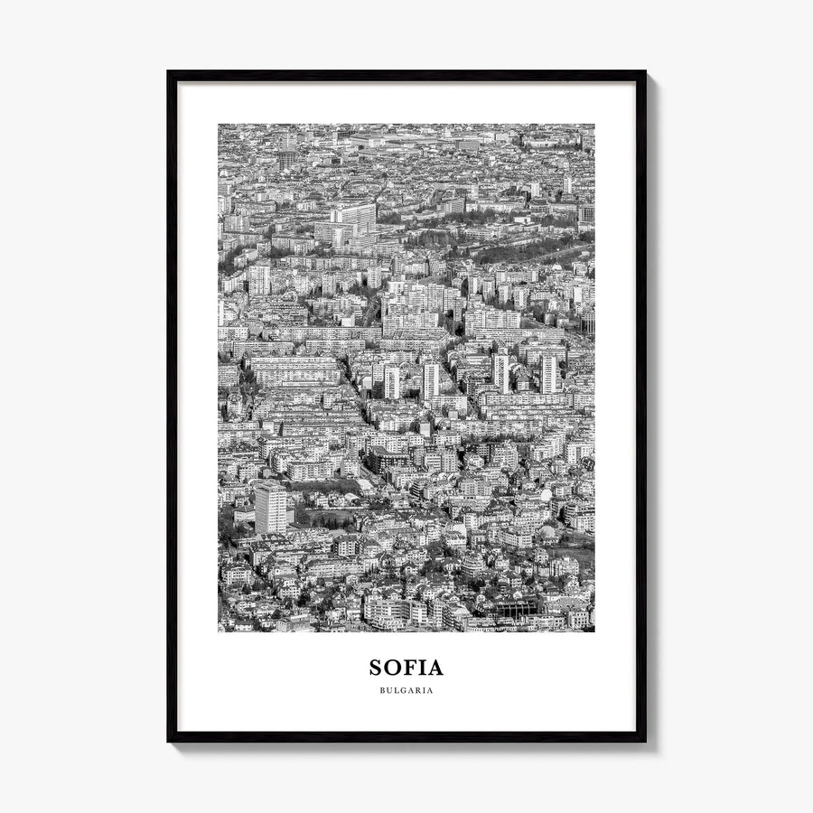 Sofia Classic Poster, framed poster mockup