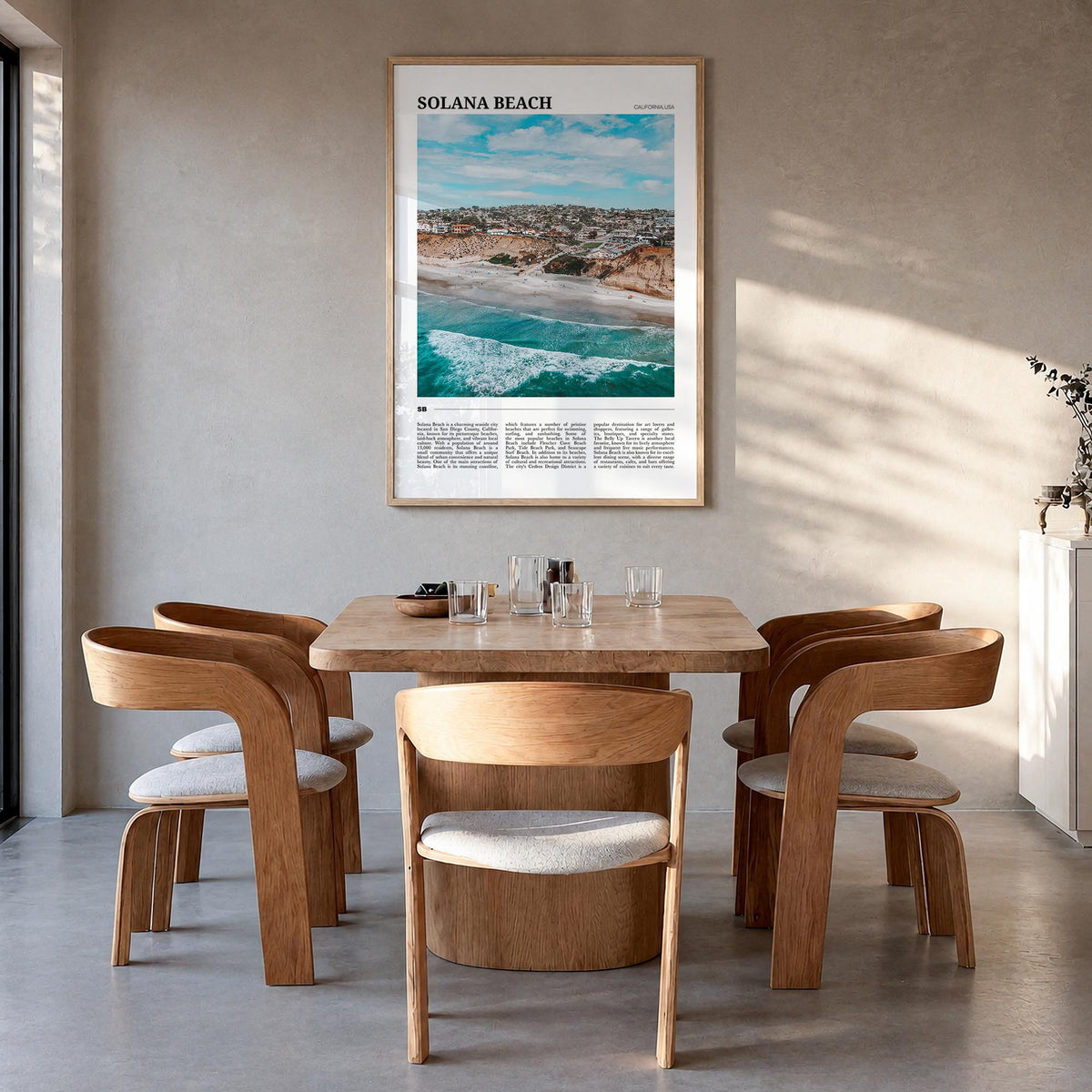 Solana Beach Travel Poster