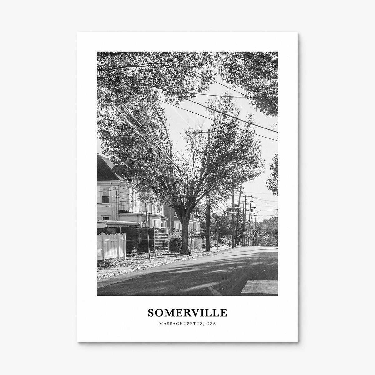 Somerville Classic Poster, print only (unframed)