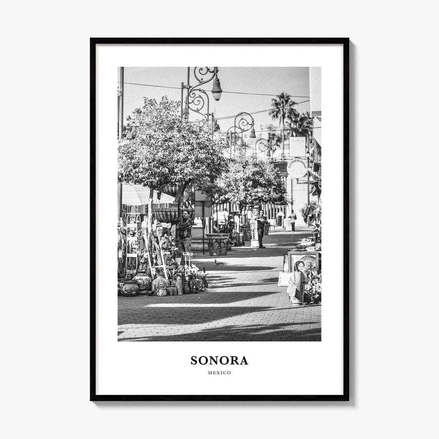 Sonora Classic Poster, framed poster mockup