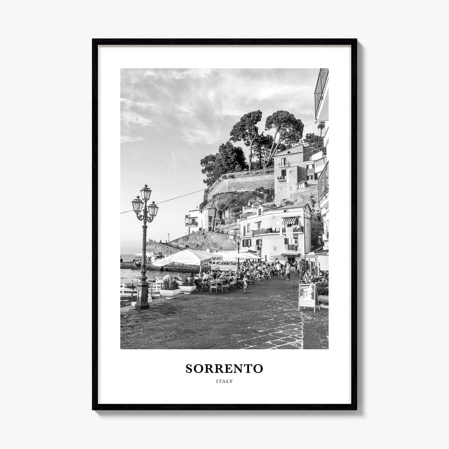 Sorrento, Italy Classic Poster, framed poster mockup