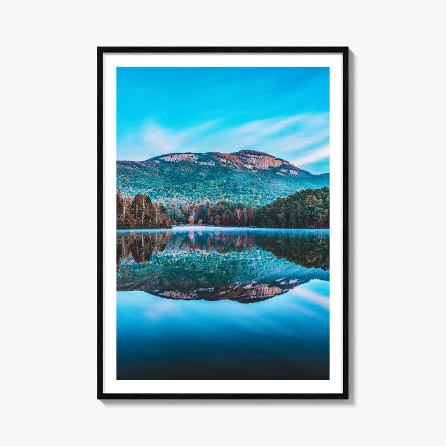 South Carolina no. 1 colorful photo poster of United States – vertical wall art, unframed print shown in interior mockup