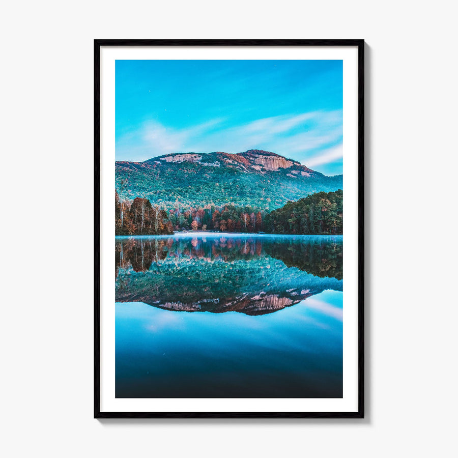 South Carolina Photo No 1 Poster, framed poster mockup, white border