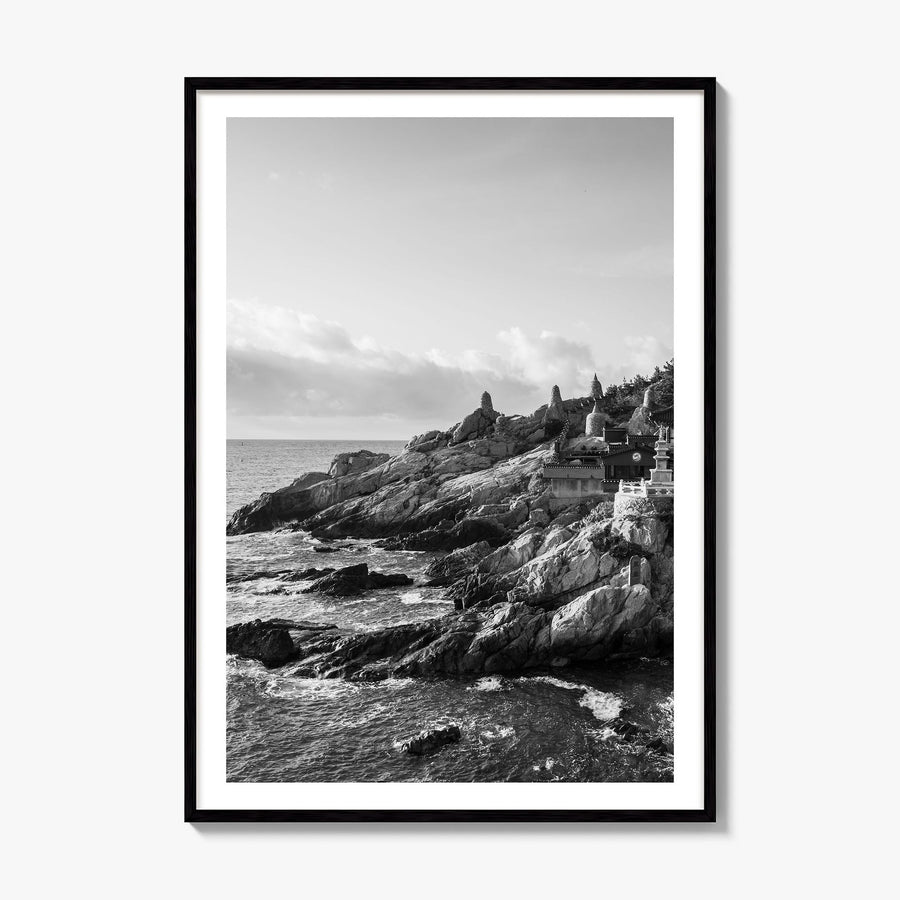 South Korea Photo Poster, framed poster mockup, white border