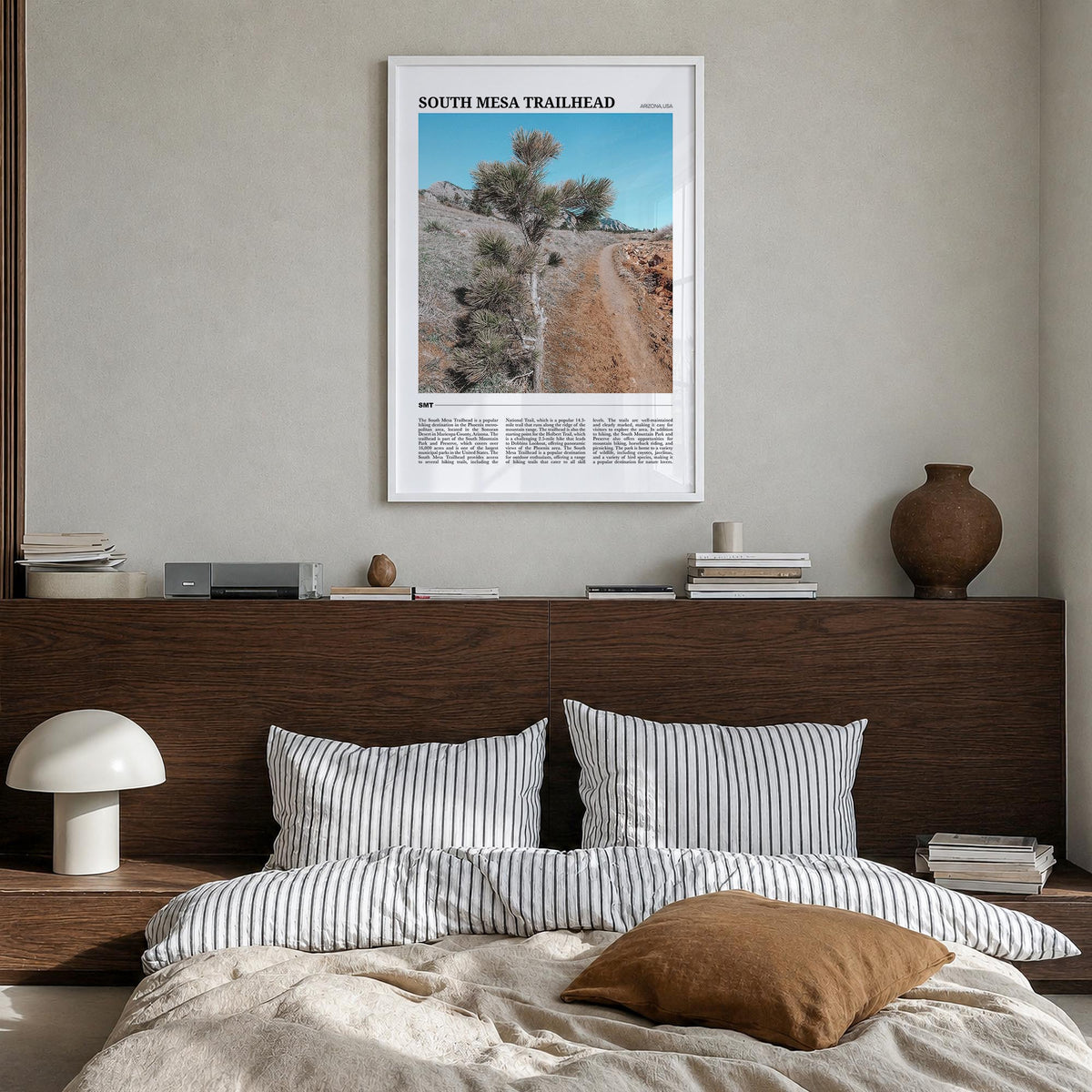 South Mesa Trailhead Travel Poster
