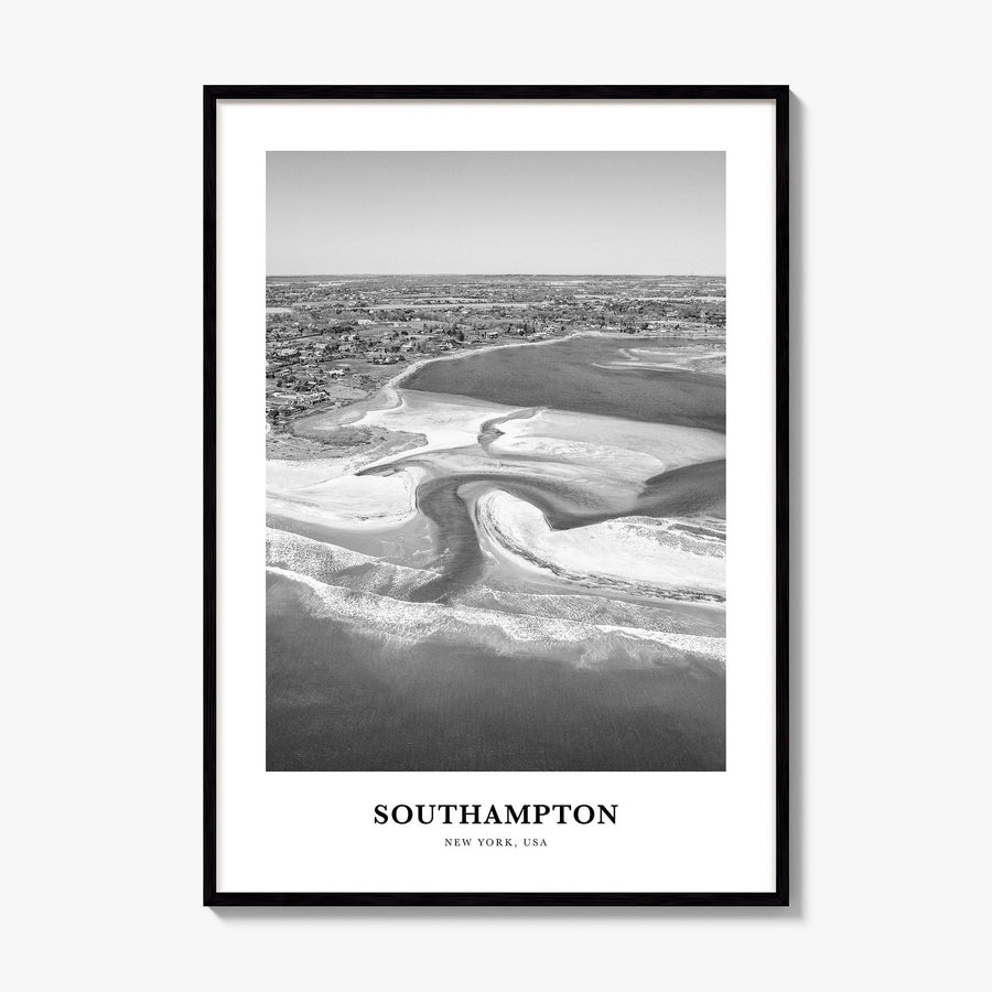 Southampton, New York Classic Poster, framed poster mockup