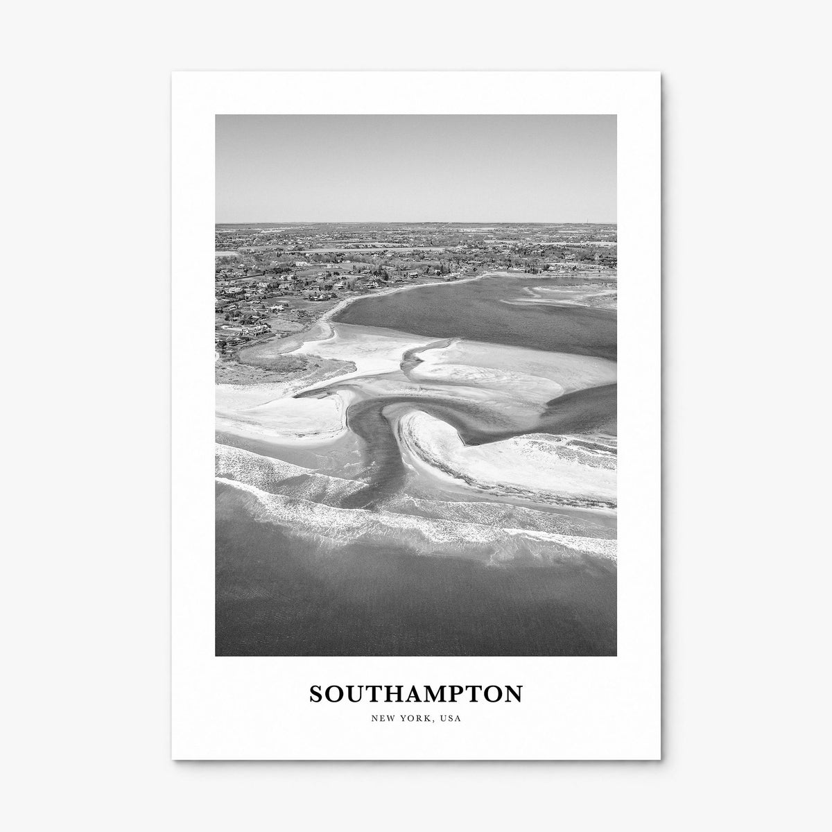 Southampton, New York Classic Poster, print only (unframed)