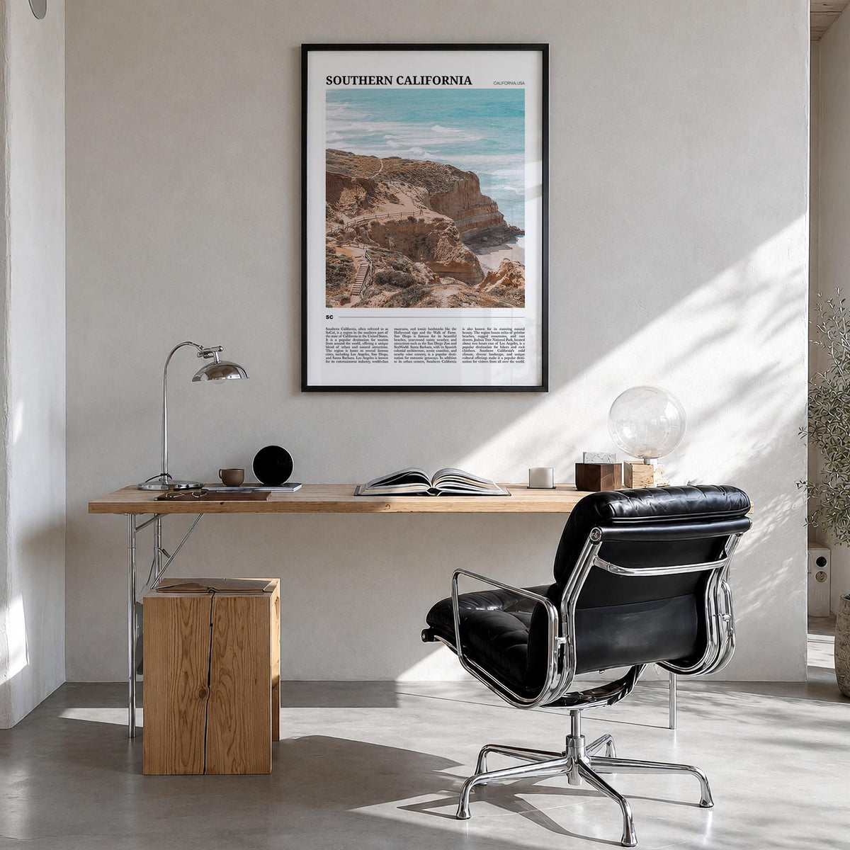 Southern California Travel Poster
