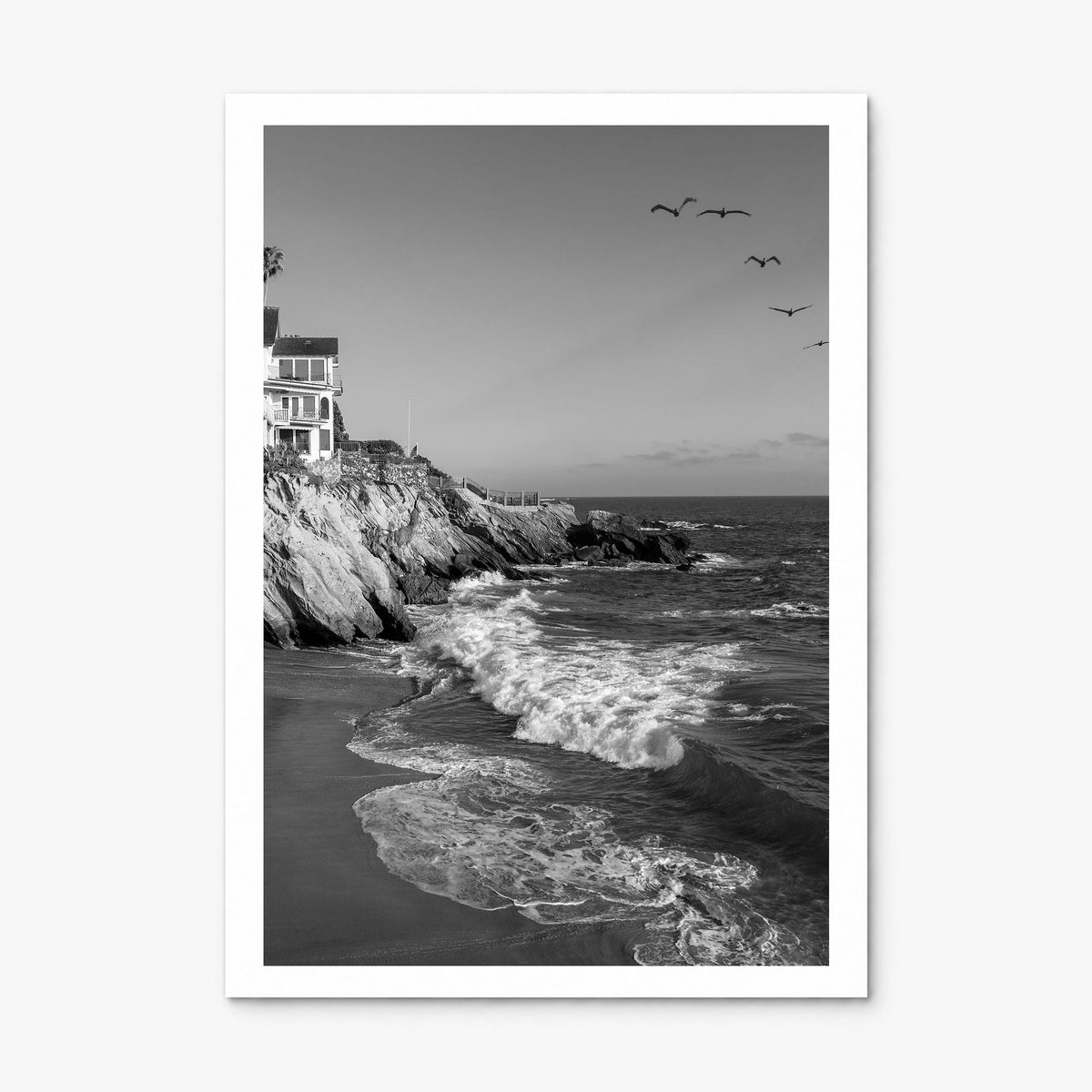Southern California Photo Poster, print only (unframed), white border