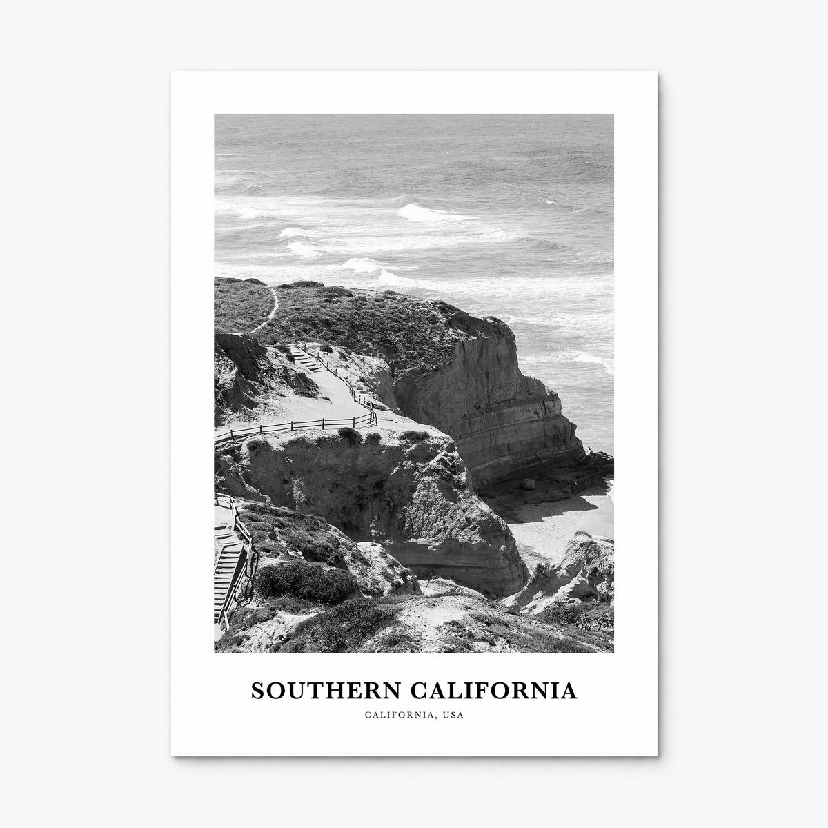 Southern California Classic Poster, print only (unframed)