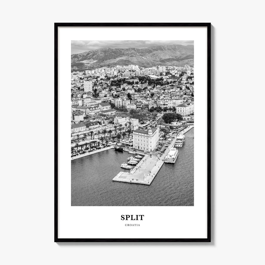 Split Classic Poster, framed poster mockup