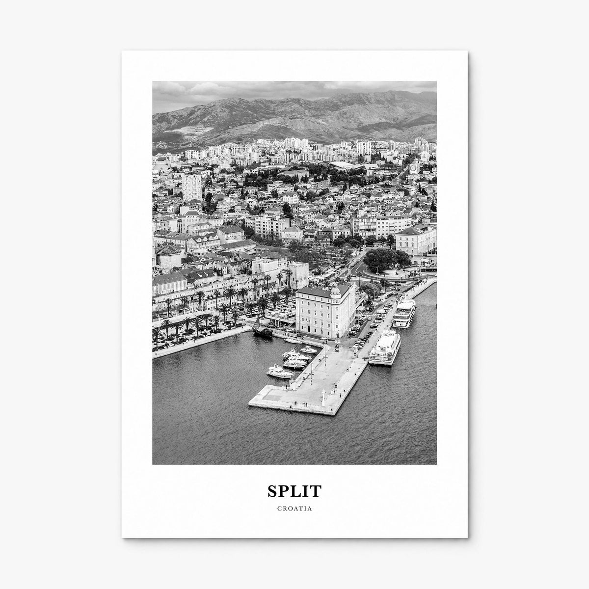 Split Classic Poster, print only (unframed)