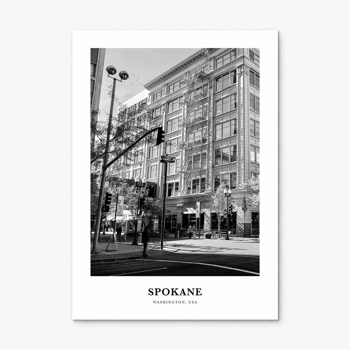 Spokane Classic No 1 Poster, print only (unframed)