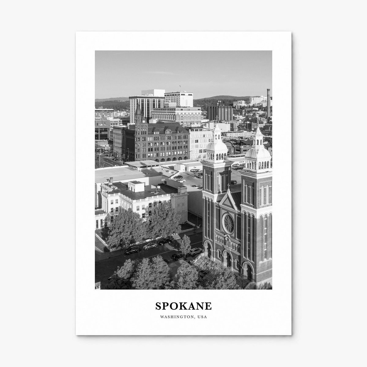 Spokane Classic No 2 Poster, print only (unframed)