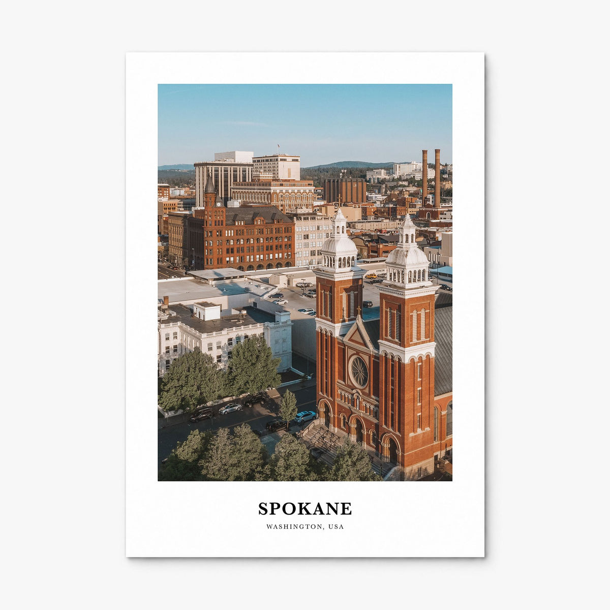 Spokane Classic Poster, print only (unframed)