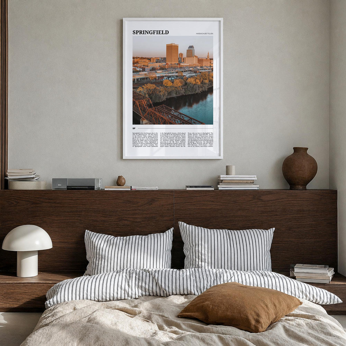 Springfield, Massachusetts Travel Poster