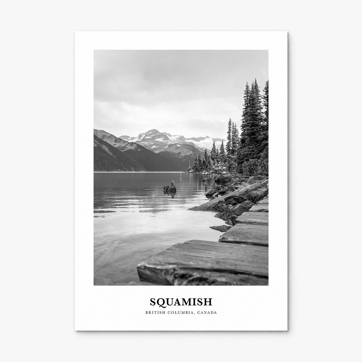 Squamish Classic Poster, print only (unframed)