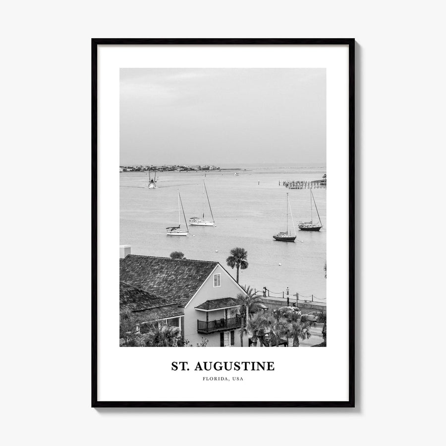 St. Augustine Classic No 1 Poster, framed poster mockup