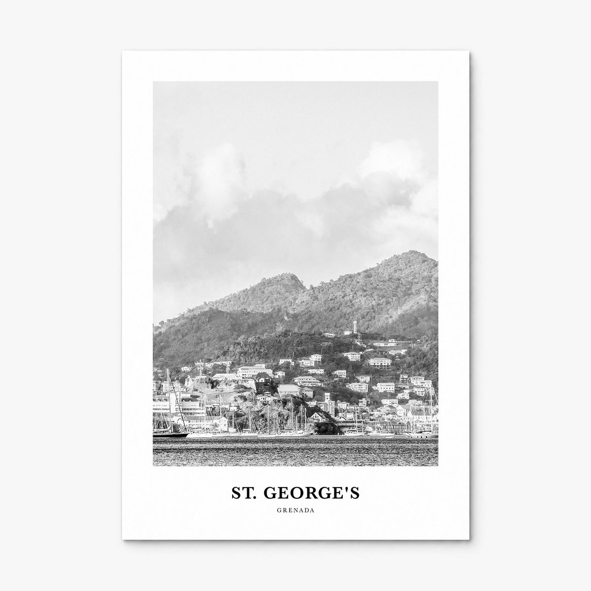 St. George's, Grenada Classic Poster, print only (unframed)